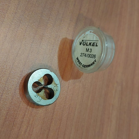 Metric Thread Die M 3 HSS, 27426